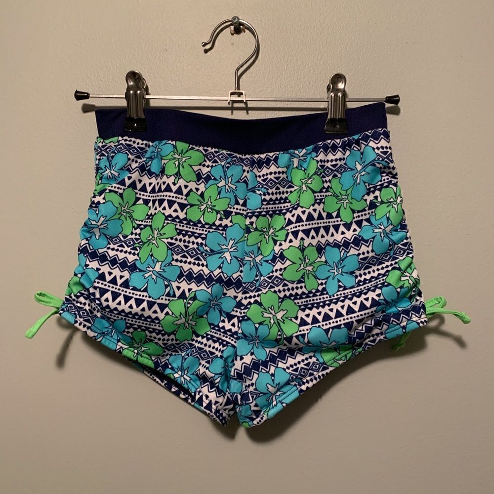 Girl's Floral Bathingsuit Bottoms 